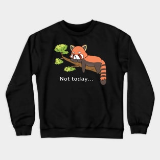 Red Panda sleeping Crewneck Sweatshirt